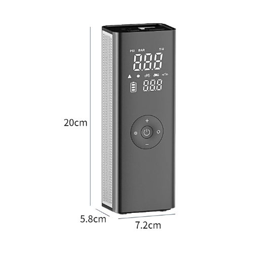 MINI COMPRENSOR DE AIRE PORTÁTIL MULTIPROPÓSITO