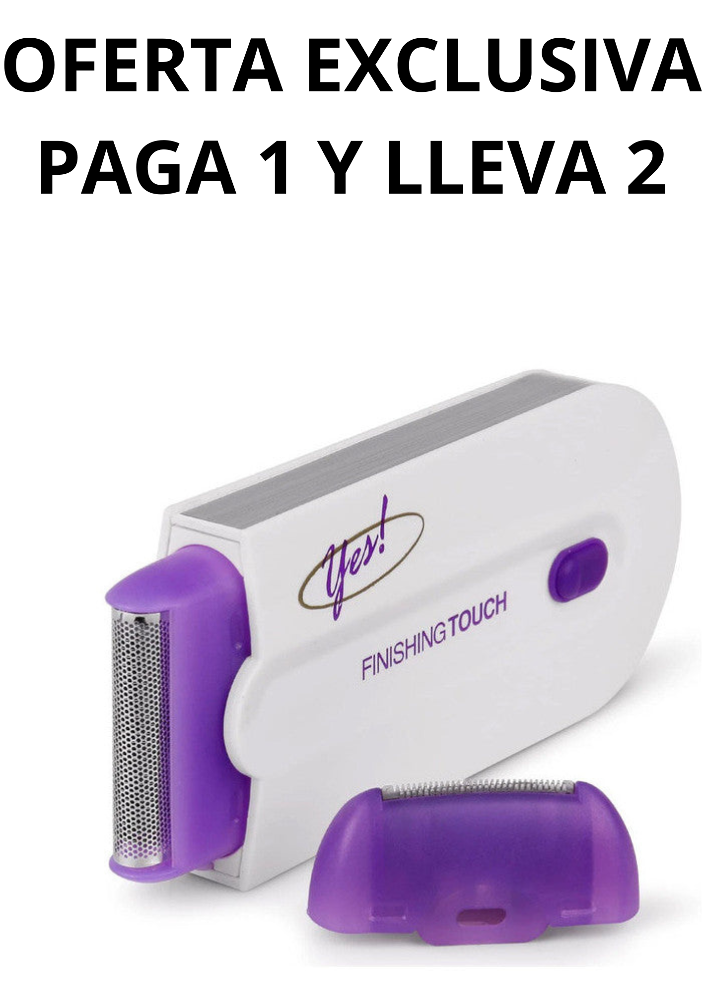 Depiladora Recargable 2x1