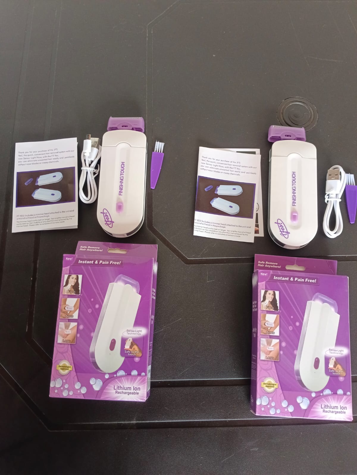 Depiladora Recargable 2x1
