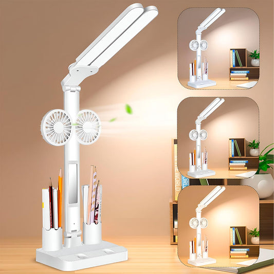 LÁMPARA DE ESCRITORIO VENTILADOR